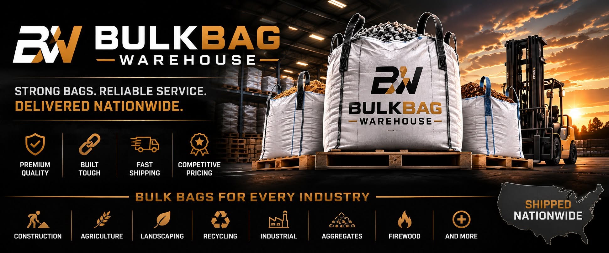 Bulk Bag – 35" x 35" x 36" | 3,000 lb SWL